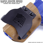 DIY Holster Kit - 1-Pc (OWB) - Paddle Mount