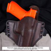 Leather Holster Kit for Glock 17 Gen5 - (Pancake) - Espresso - (RH) - (0.75in)