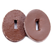 Handle Washers - Cowhide Leather - Oval