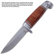 Handle Washers - Cowhide Leather - Oval