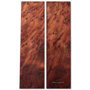 Black Walnut Wood - Handle Scale Set - (Premium Grade) - (Stabilized) - (5.25in x 1.50in x 0.25in)