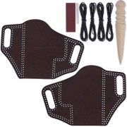 Leather Holster Kit for CZ P-10 C - (Pancake) - Espresso - 1.50in - (RH) - w/Tools