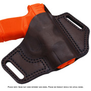 Leather Holster Kit for Springfield Hellcat - (Pancake) - Espresso - 1.50in - w/Tools