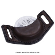 Leather Holster Kit for Dip Cans - (Pancake) - Espresso - 1.50in - w/Tools