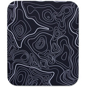 Mouse Pad - Topographical Map (Reversed) - (7.75 x 9.25 x 0.125)
