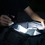 OLIGHT - Arkfeld Flat Flashlight w/Green Laser and White Light