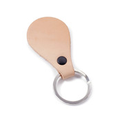 Leather Key Fob - (1.6in x 3.6in)