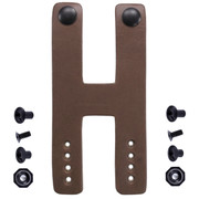 Double Strap Belt Loops - Leather