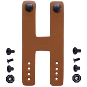 Double Strap Belt Loops - Leather