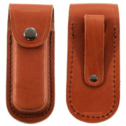 Belt Pouch - Leather - (Natural) - (5.5 x 1.75)