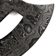 *The Chopper - (USA Damascus) - DIY Knife Kit - (Blade Blank & Pinstock Only)