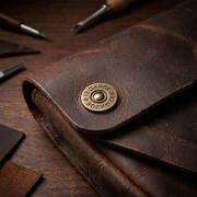 Rivets - Double Cap - 12 Gauge Shotgun Shell - (0.35in Barrel x 0.97in Head) - (for Leather/Canvas)