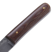 Small Steam Mill Hunter w/Leather Sheath - Sunfish Forge - Don Hanson III (MS)
