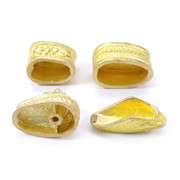 Guard/Pommel/Scabbard Set - Fruit Motif Engraved Set - Brass