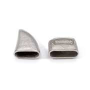 Scabbard Set - Leaf Motif Engraved Set - Nickel Silver