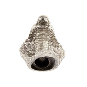Pommel - Cobra Head - Nickel Silver