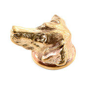 German Shorthaired Pointer Pommel - Bronze