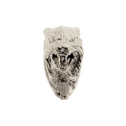 Pommel - Lynx Head - Nickel Silver