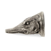 Pommel - Pike Head II - Nickel Silver