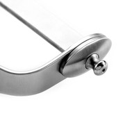 Pommel - Radiused Oval - Stainless Steel - (Harvey Dean Design)