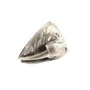 Pommel - Walrus Head - Nickel Silver