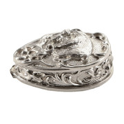 Pommel - Wild Boar Design - Nickel Silver