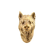 Pommel - Wild Cat Head - Bronze