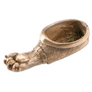 Guard - Bear Paw - (.919 x .587 x .528) - [0.460 x 0.074 slot] - Nickel Silver