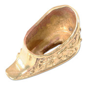 Guard - Floral Scroll II - (1-1/2 x 5/8 x 7/8) - [0.4 x 0.08 slot] - Bronze