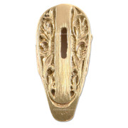 Guard - Floral Scroll II - (1-1/2 x 5/8 x 7/8) - [0.4 x 0.08 slot] - Bronze