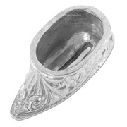 Guard - Floral Scroll III - (1-3/4 x 3/4 x 3/4) - [0.84 x 0.1 slot] - Nickel Silver
