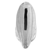 Guard - Floral Scroll III - (1-3/4 x 3/4 x 3/4) - [0.84 x 0.1 slot] - Nickel Silver