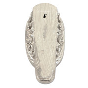 Guard - Floral Scroll IV - (1-1/2 x 5/8 x 1/2) - [0.59 x 0.075 slot] - Nickel Silver