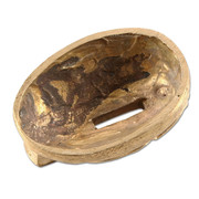 Guard - Floral Scroll VIII - (1-1/8 x 7/8 x 1/2) - [0.355 x 0.075 slot] - Bronze