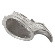 Guard - Vine & Bezel - (1-3/4 x 3/4 x 3/4) - [0.625 x 0.08 slot] - Nickel Silver
