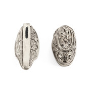 Pommel/Guard Set - Engraved Celtic Knot Set II - Nickel Silver