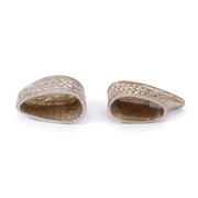 Pommel/Guard Set - Engraved Celtic Scroll Set - Nickel Silver
