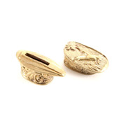Pommel/Guard Set - Engraved Duck Set - Bronze