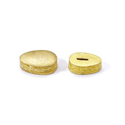 Leaf Scroll Pommel & Guard Set - Brass
