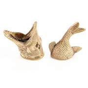 Pommel/Guard Set - Engraved Pike Set - Bronze