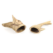 Pommel/Guard Set - Engraved Pike Set - Bronze
