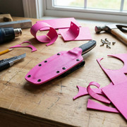 KYDEX® Sheet - (Hot Pink) - (P1 Texture)
