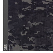KYDEX® Sheet - EDC Wrapped - MULTICAM® BLACK - Storm Gray - (.080) - (1ft x 1ft)