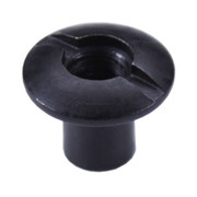 Slotted Post - (8-32) - Stainless Steel - Black Zinc