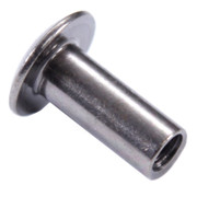 Slotted Post - (8-32) - Steel - Gunmetal - (0.500 in.)