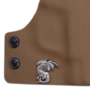 Sheath/Holster - Swag Hole Medallion - (Winged Dragon)
