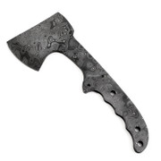 *Dress Hatchet Kit - (USA Damascus) - Full Tang - Hatchet Blank