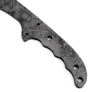 *Dress Hatchet Kit - (USA Damascus) - Full Tang - Hatchet Blank