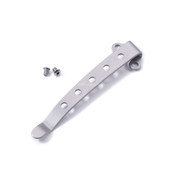 Model 22 Foldover Clip - Bead Blast - 2.675in Long
