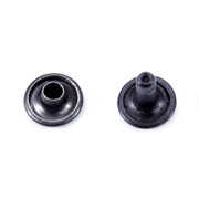 Rivets - Double Cap - Black - (for Leather/Canvas)